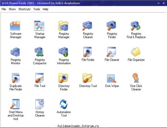 jv16 powertools is a full windows and tuneup utility suite which keeps your computer up and clean