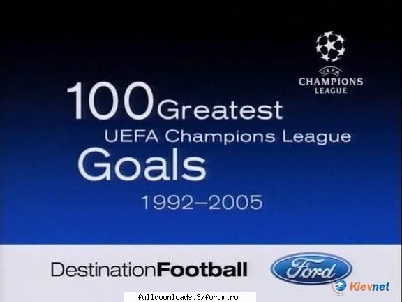 100 greatest uefa champions league goals