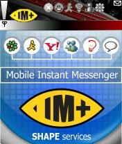 it's got yahoo, msn, gmail, aol, icq all embedded in a single the list goes on & on.   im plus+ 5.5