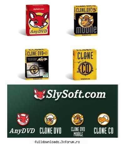 info:    slysoft pack (de copiat cduri, dvduri protejate)