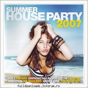 *House* - Summer House Party 2007 - CD 1: [01] Alex Gaudino Feat. Crystal Waters - Albume