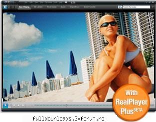 RealPlayer Beta for Windows - The RealPlayer is the first product that - Playere
