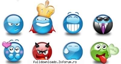 Smileys PNG Collection - 26 PNG | 128*128 | 435 KB Download: sau sau - Diverse
