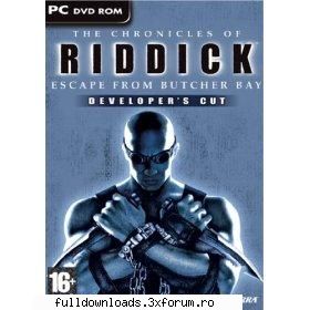 The Chronicles of Riddick Escape from Butcher Bay - Genre : First-Person Shooter Publisher - Full Games